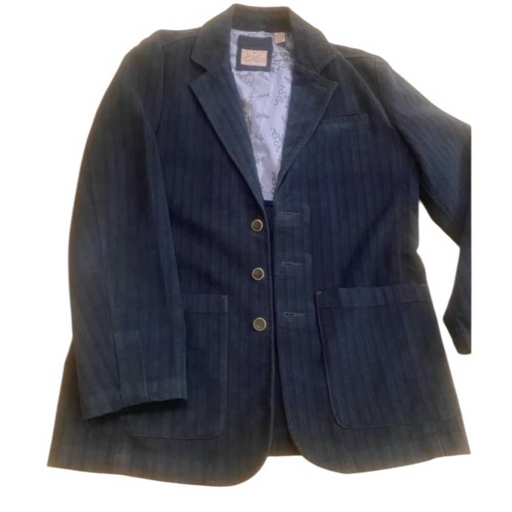 Tommy Bahama Indigo Palms Men’s Navy Blue Winter Blazer medium
